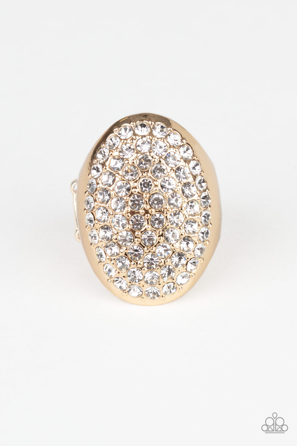 Bling Scene - Gold Paparazzi Ring