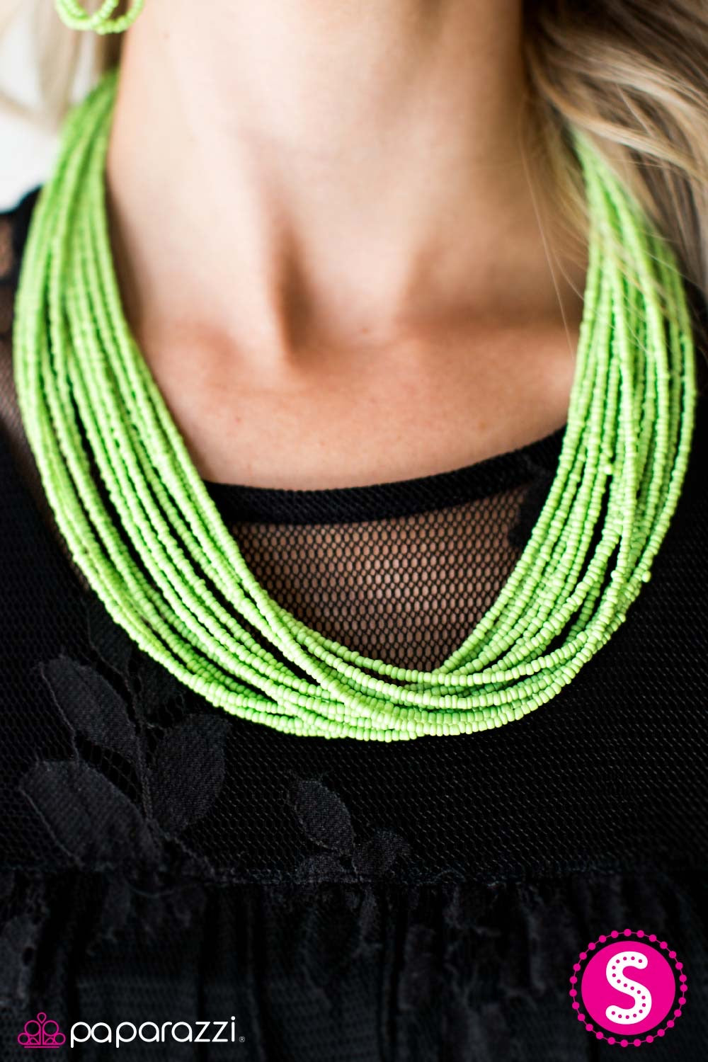 Wide Open Spaces - Green Necklace