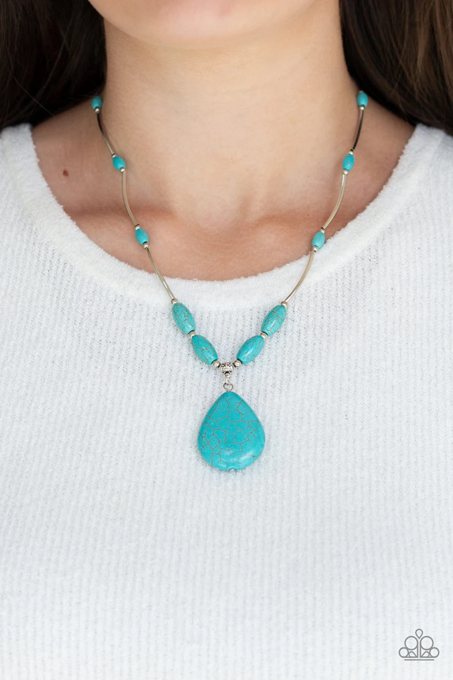 Explore The Elements - Blue Necklace