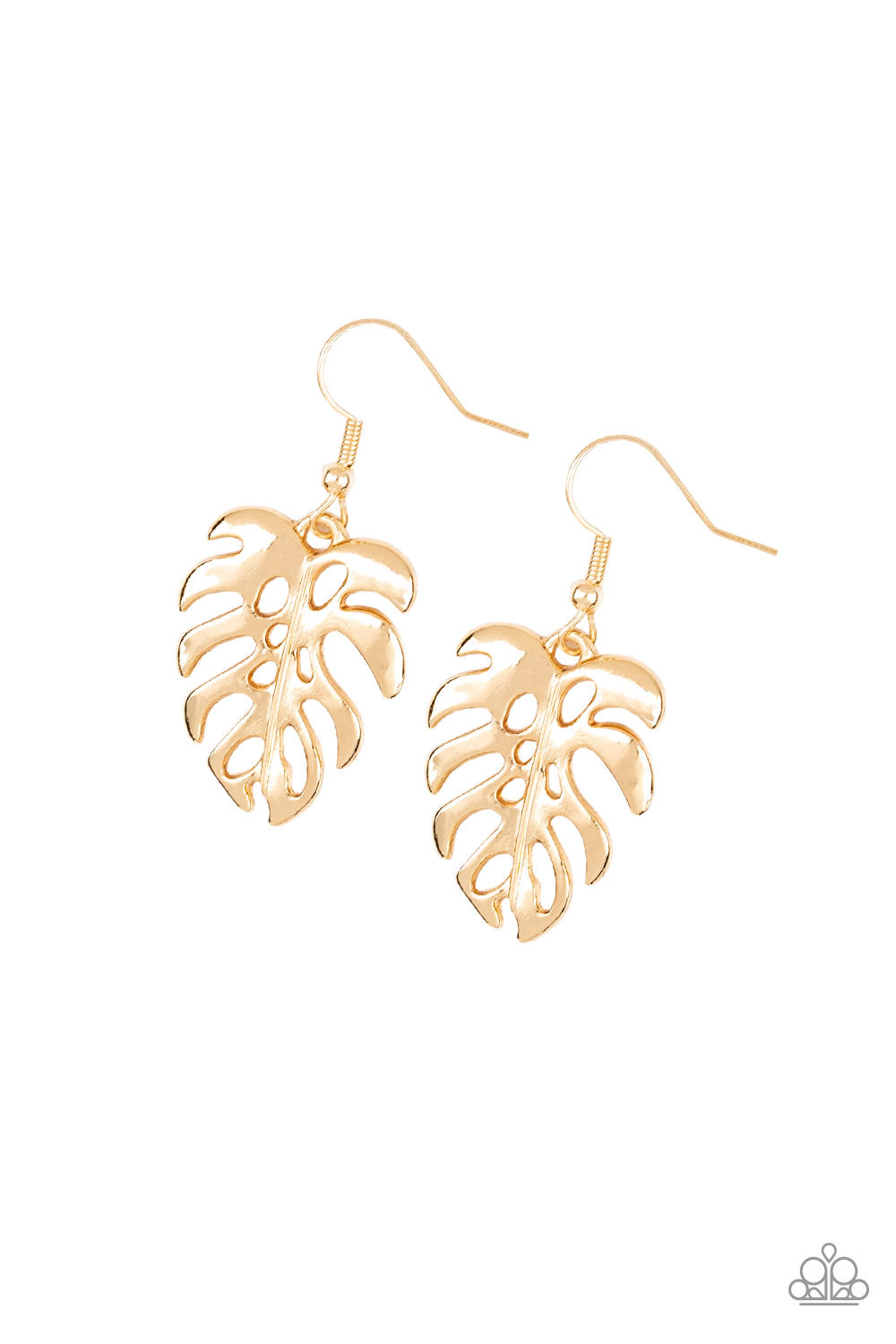 Desert Palms - Gold Earring