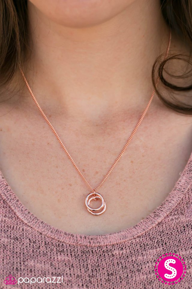 All Is Calm, All Is Bright - Copper Necklace