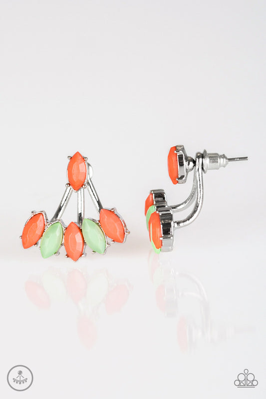 Chicly Carnivalesque - Multi Post Earring