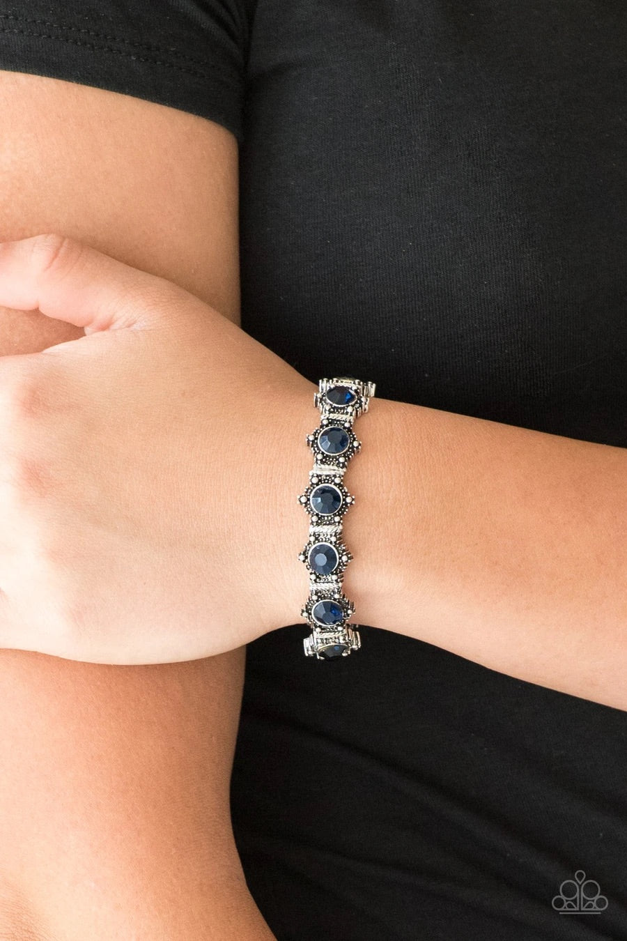 Strut Your Stuff - Blue Paparazzi Bracelet