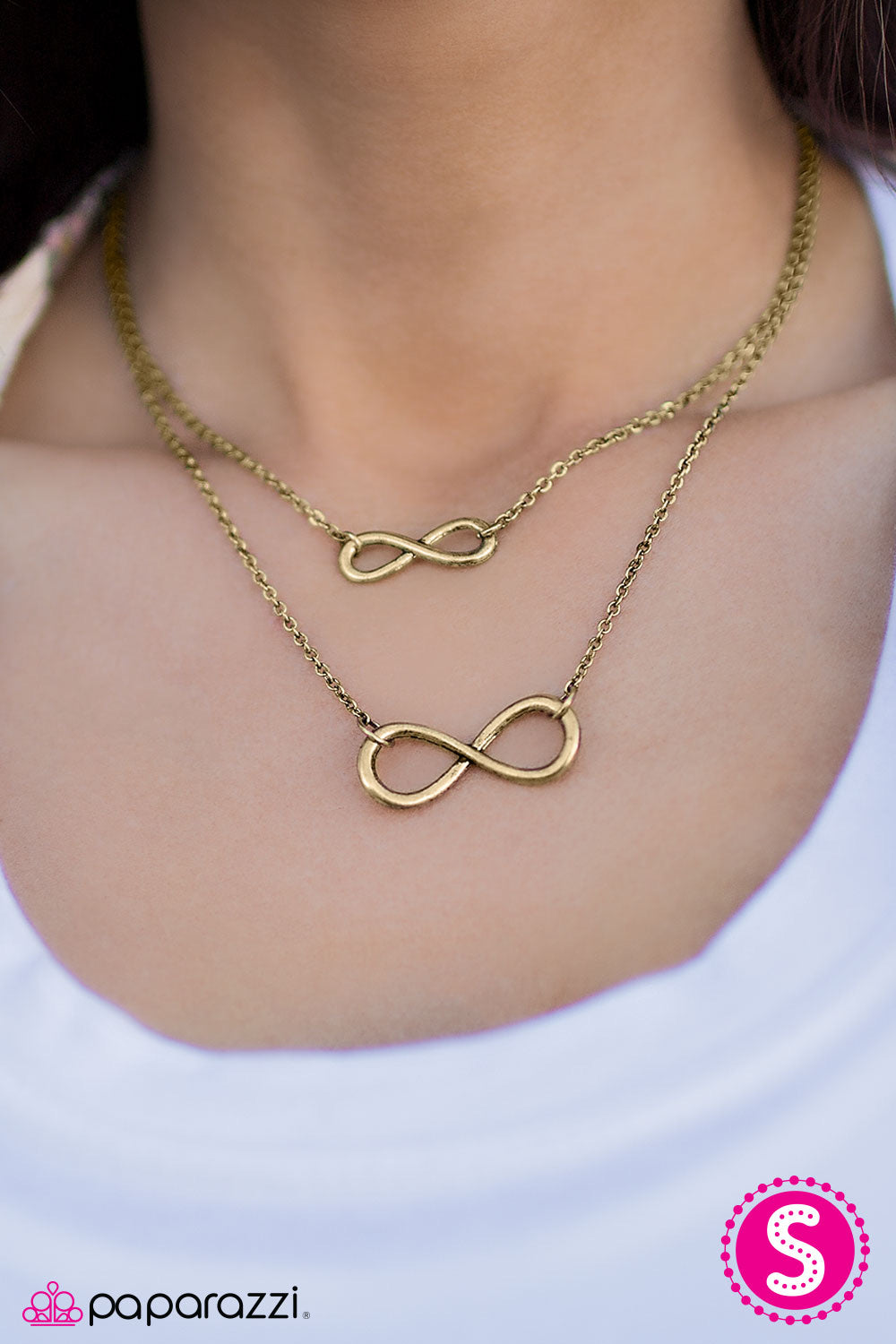 Always On My Mind - Brass Necklace