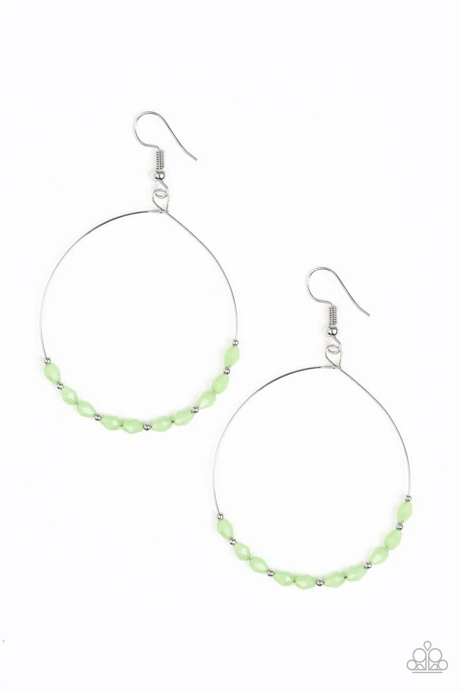 Prize Winning Sparkle - Green Earring