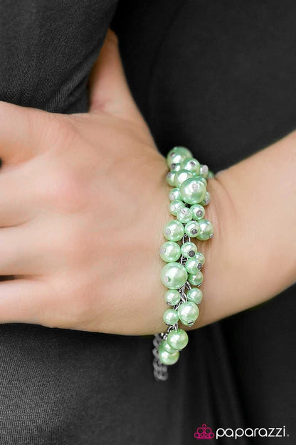 BAROQUE-ing All The Rules - Green Bracelet