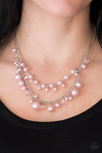 Blissfully Bridesmaid - Pink Necklace