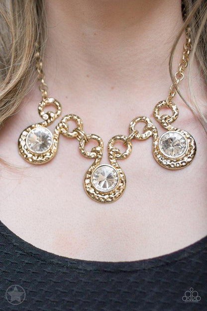 Hypnotized - Gold Paparazzi Necklace