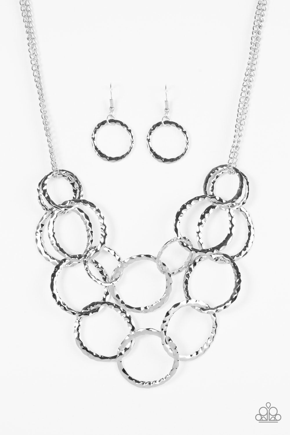 Radiant Ringmaster - Silver Necklace