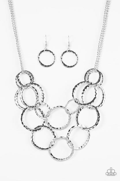 Radiant Ringmaster - Silver Necklace