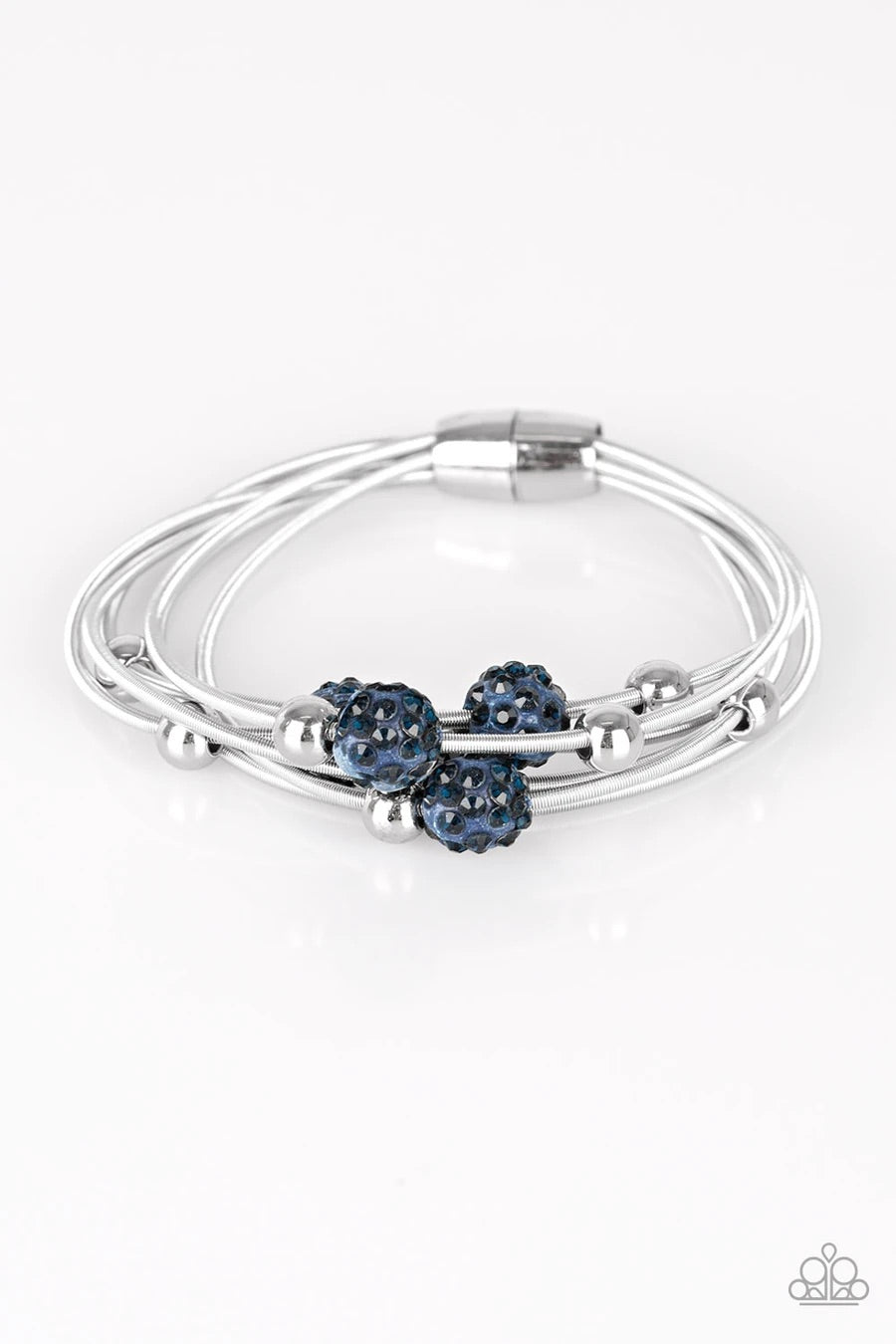 Marvelously Magnetic - Blue Paparazzi Bracelet