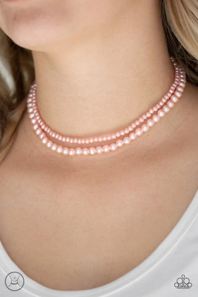 Ladies’ Choice - Pink Choker Necklace