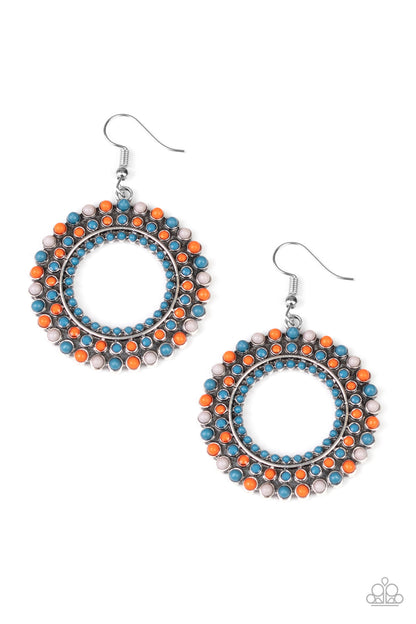 Rural Ripple - Multi Paparazzi Earring