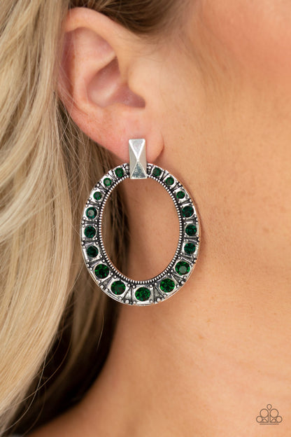 All For GLOW - Green Post Earring