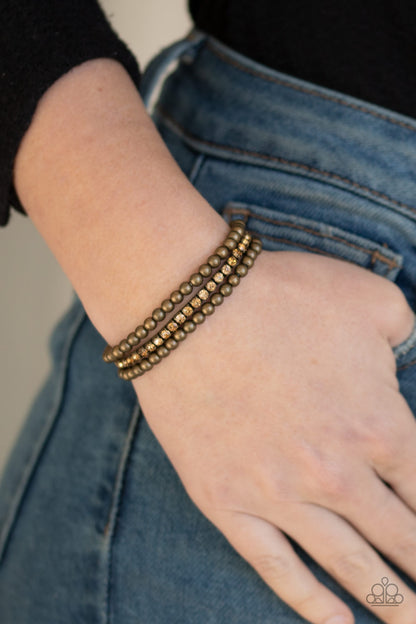 Glam Game - Brass Bracelet