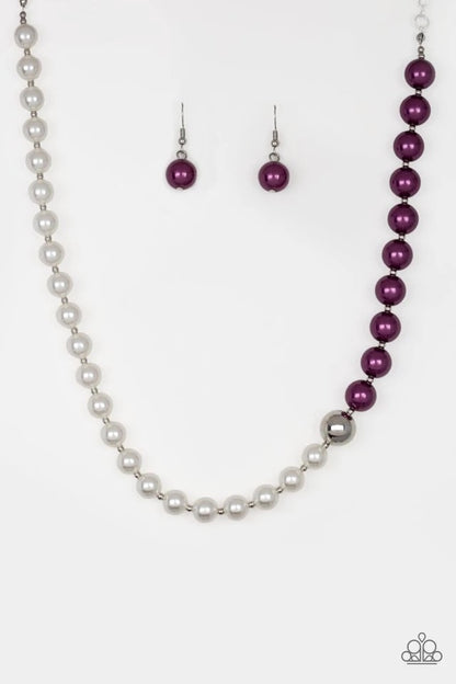 5th Avenue A-Lister - Purple Necklace