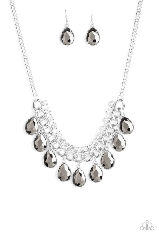 All Toget-HEIR Now - Silver Paparazzi Necklace