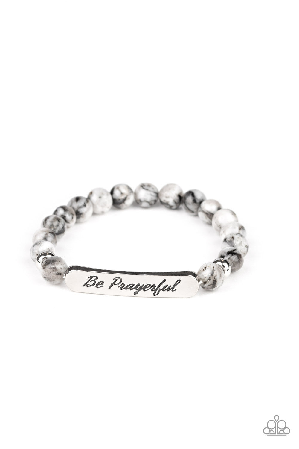 Be Prayerful - Black Bracelet