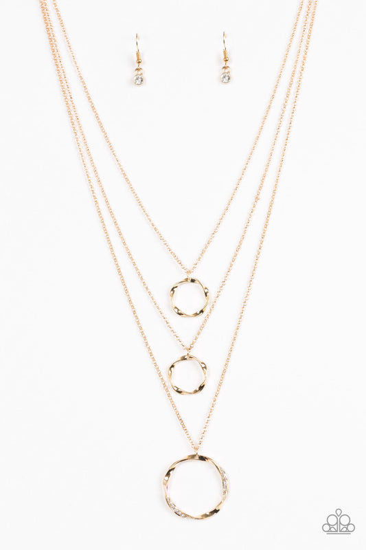 Timelessly Twisted - Gold Necklace