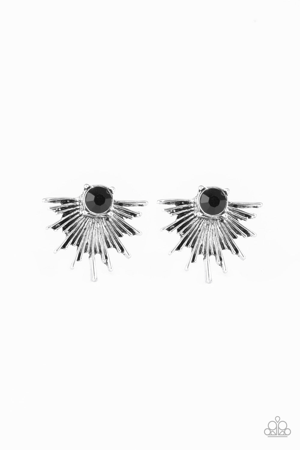 Starry Light - Black Post Earring