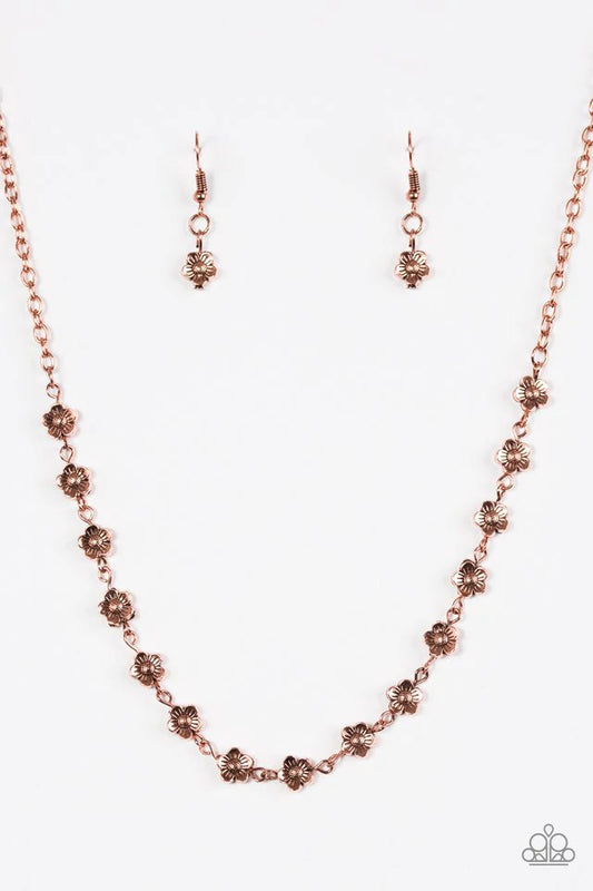 Daisy Do-Si-Do - Copper Necklace