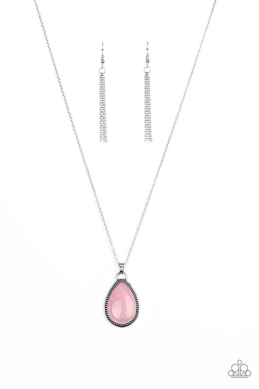 On The Home FRONTIER - Pink Necklace