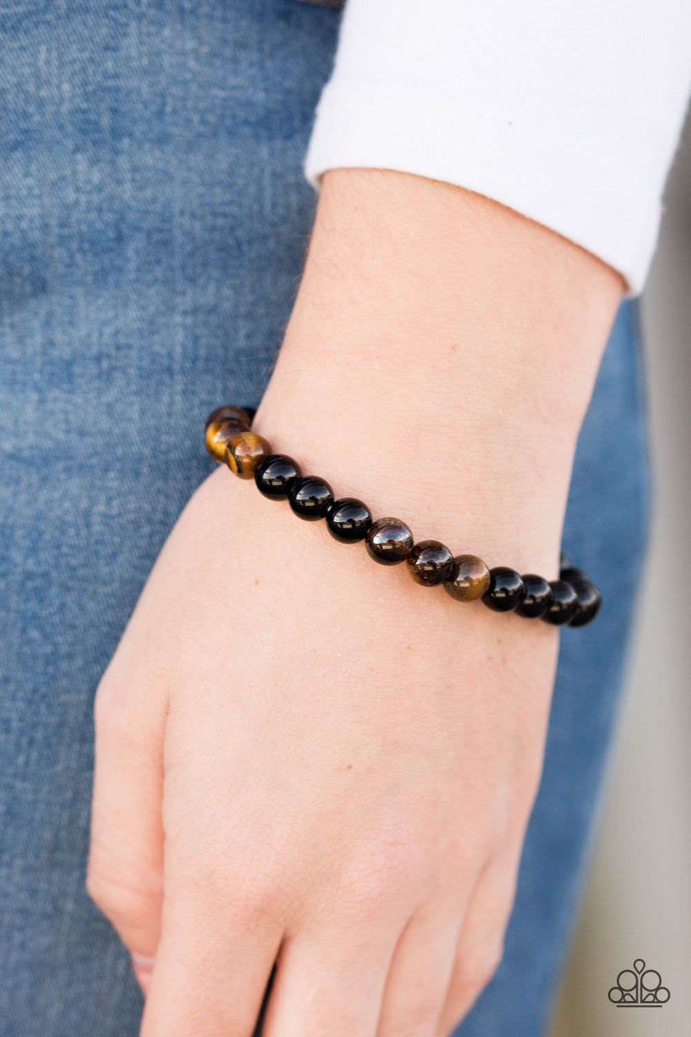 Feng Shui Fascination - Brown Bracelet