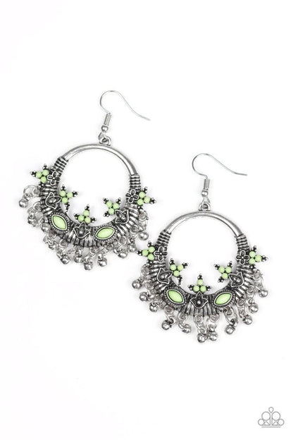 Musical Mantras - Green Earring