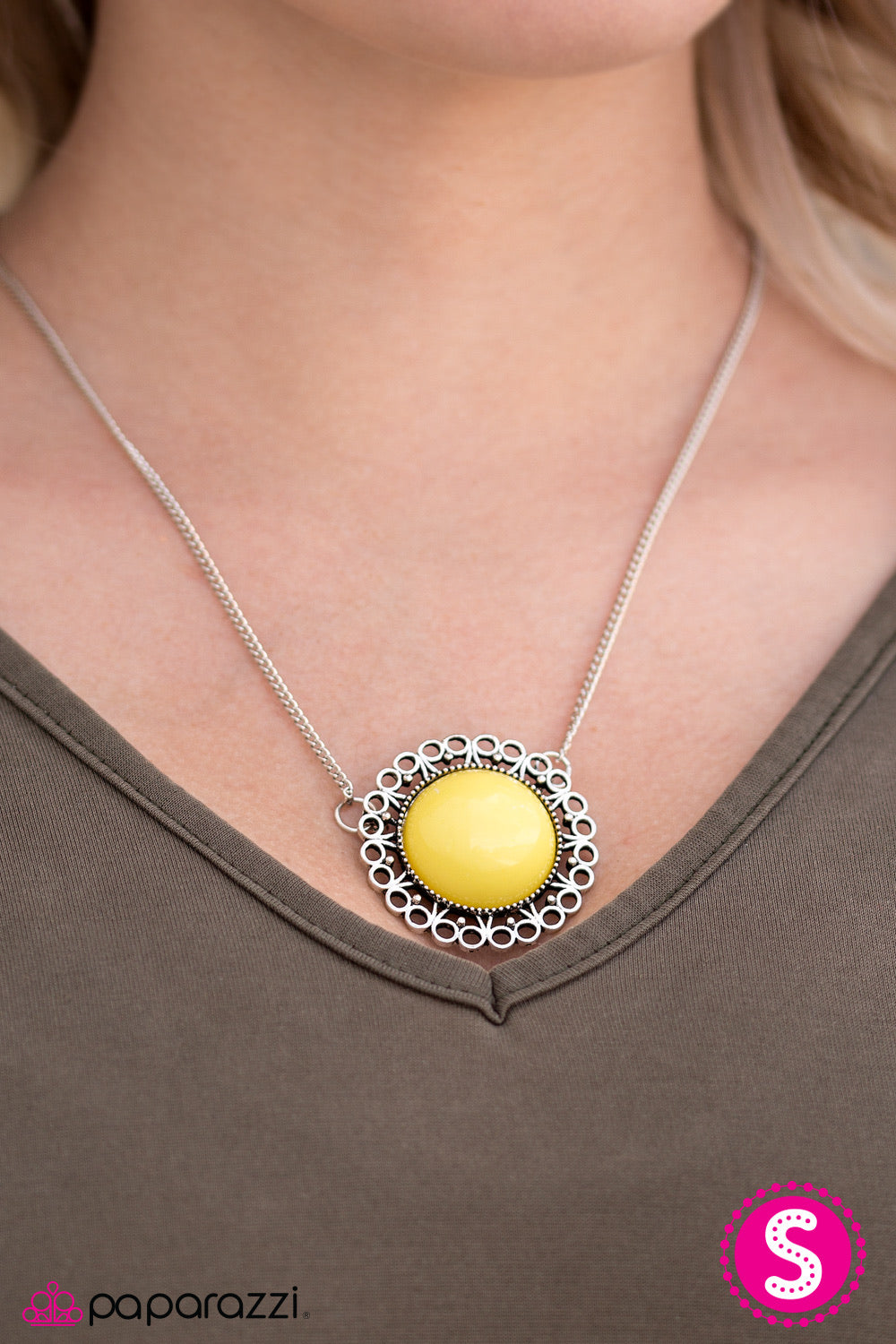 Summer Sun - Yellow Necklace