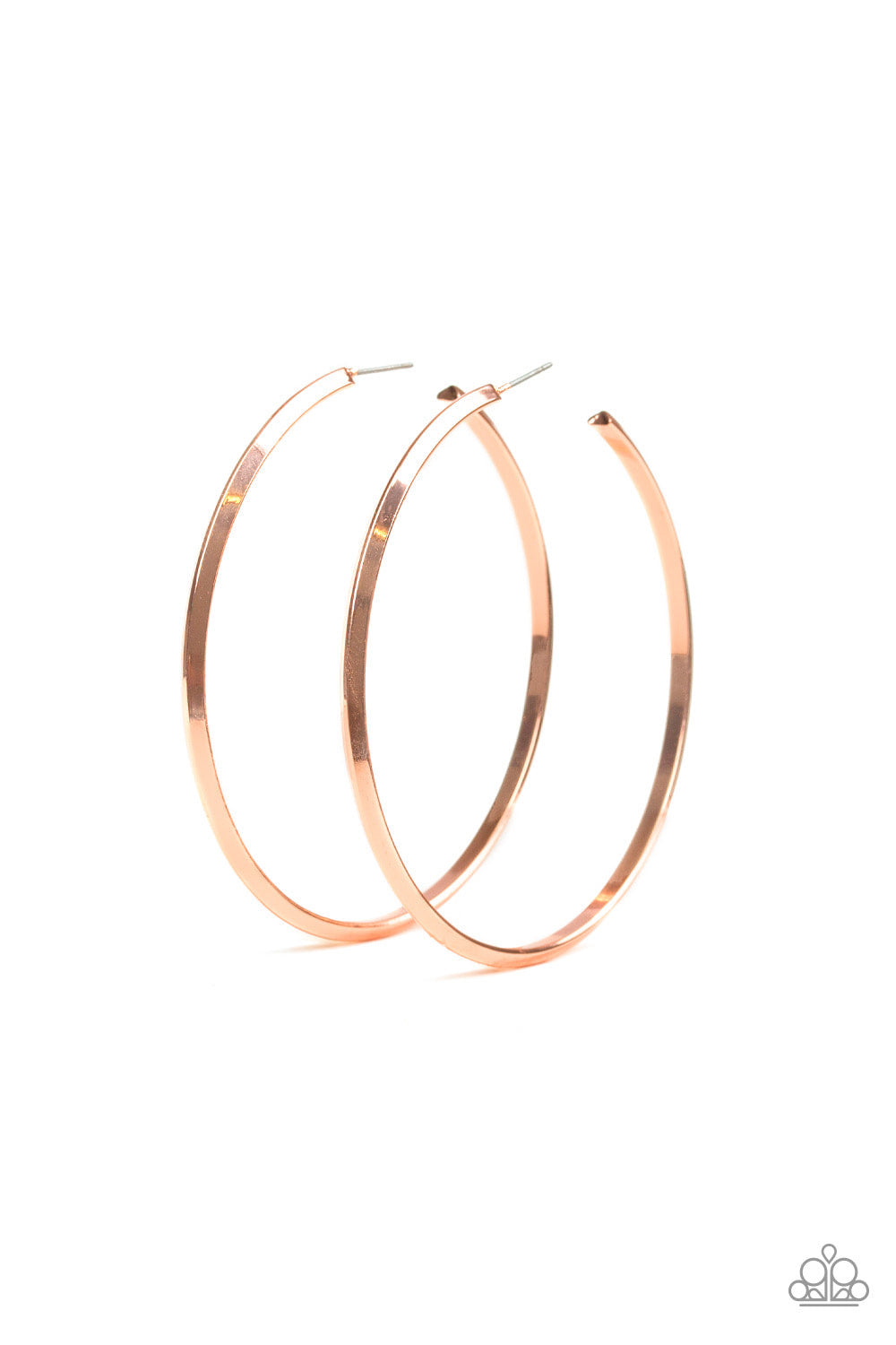 5th Avenue Attitude - Copper Paparazzi Earring