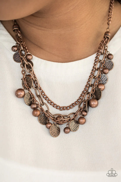 Cast Away Treasure - Copper Necklace