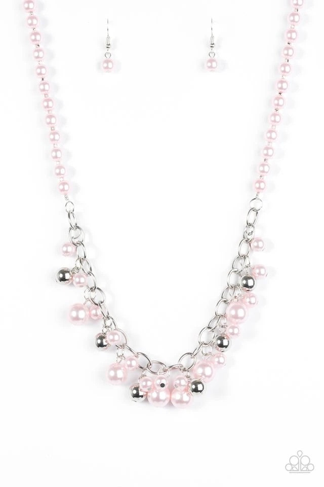 Classically Celebrity - Pink Necklace