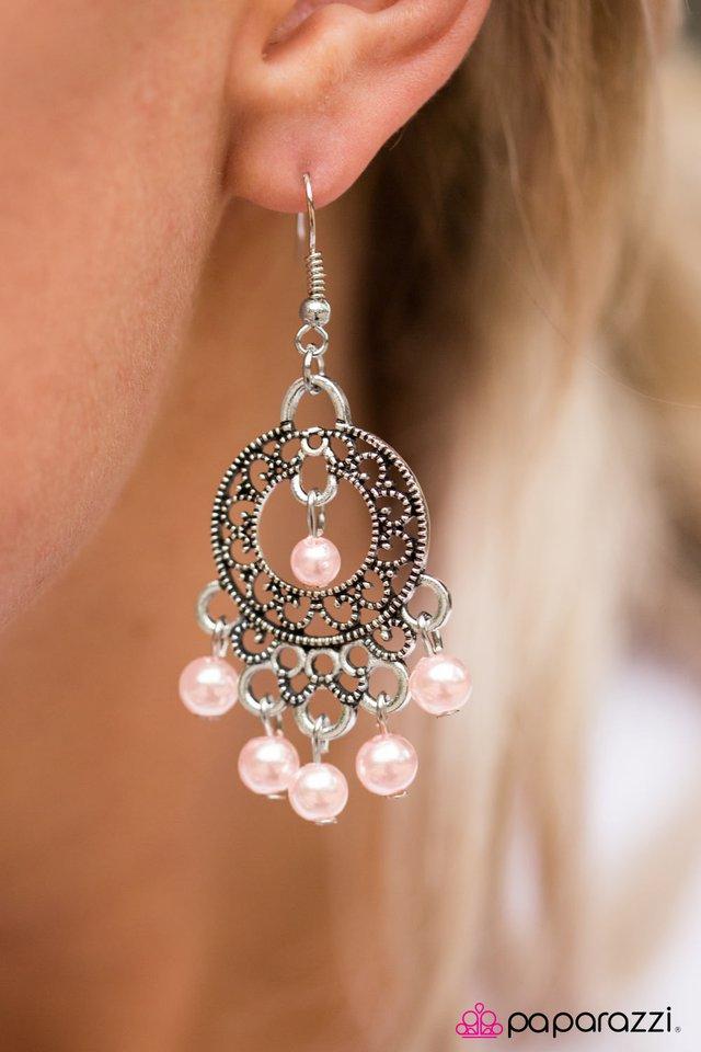 Seafront Property - Pink Earring