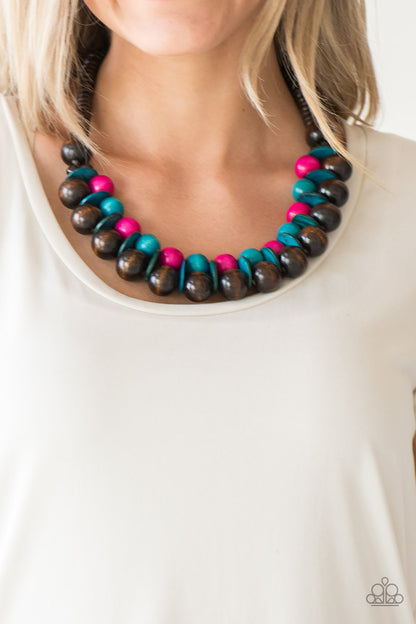 Caribbean Cover Girl - Multi Paparazzi Necklace