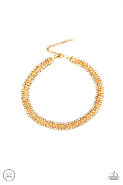 Empo-HER-ment - Gold Paparazzi Necklace