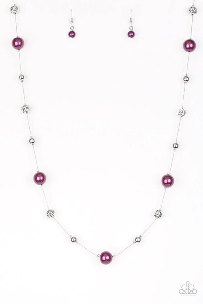 Eloquently Eloquent - Purple Necklace