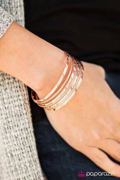 When In Waikiki - Copper Paparazzi Bracelet