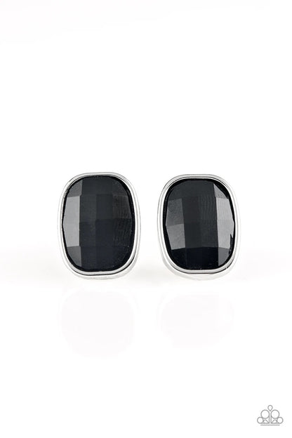 Incredibly Iconic - Black Post Earring