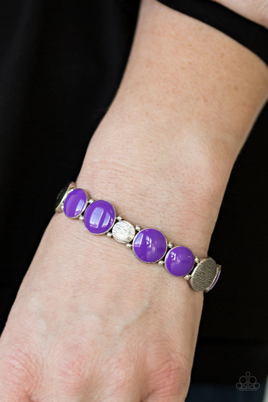 Bubble Blast - Purple Bracelet