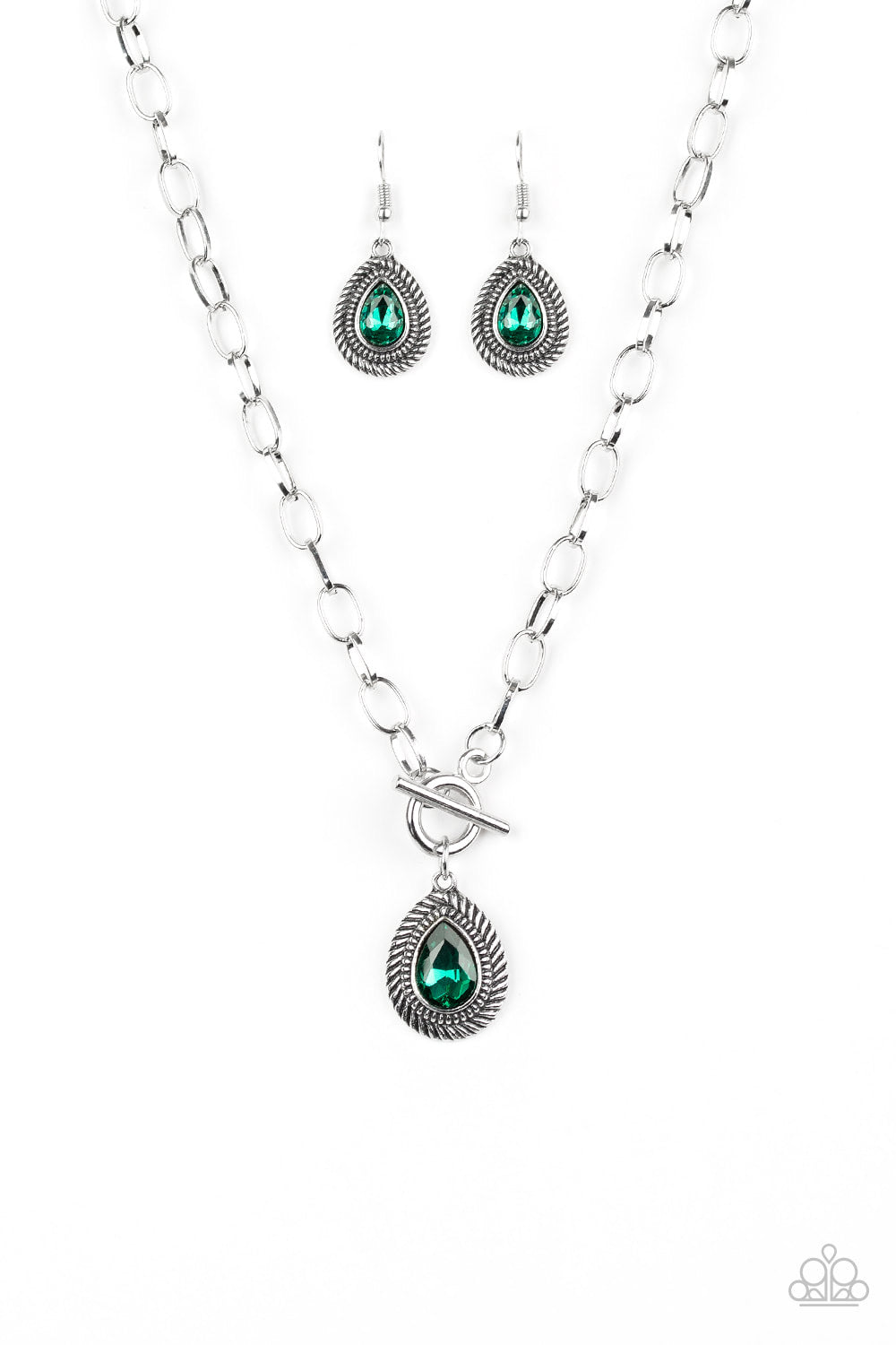 Sheen Queen - Green Necklace