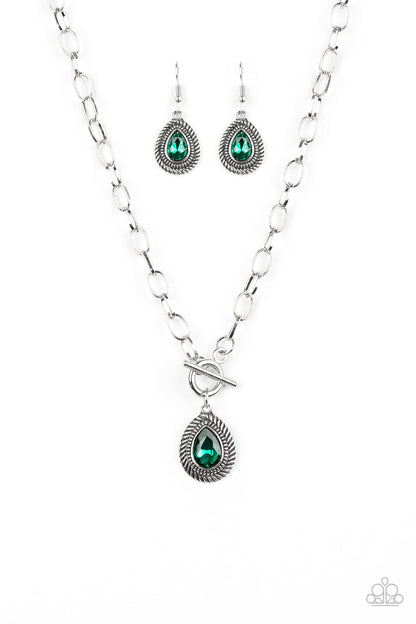 Sheen Queen - Green Necklace