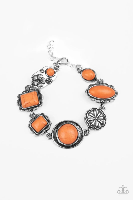 Gorgeously Groundskeeper - Orange Bracelet