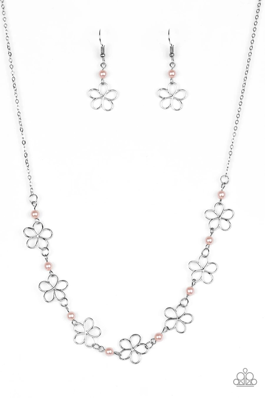 Always Abloom - Pink Necklace