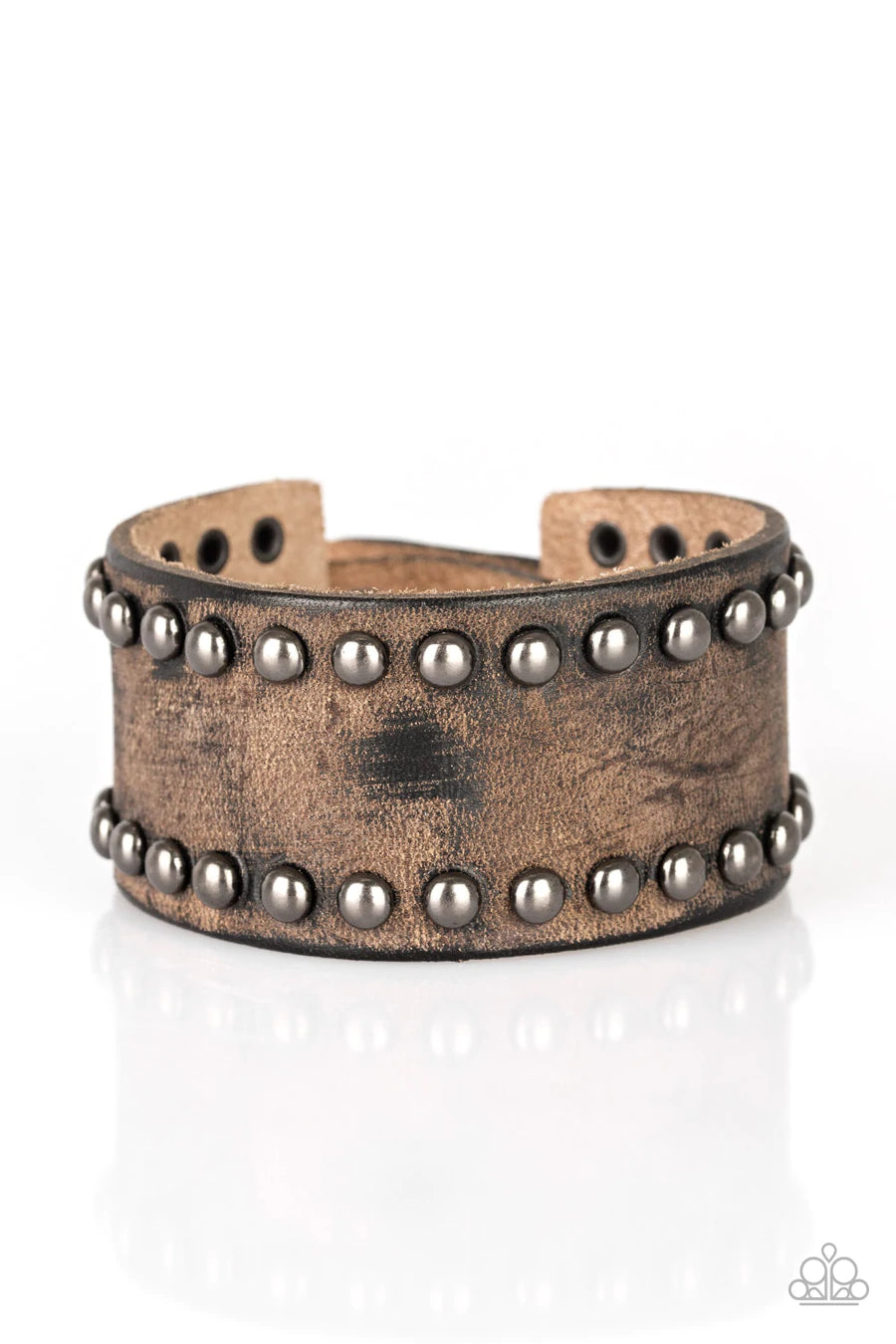 Cattle Drive - Brown Paparazzi Bracelet