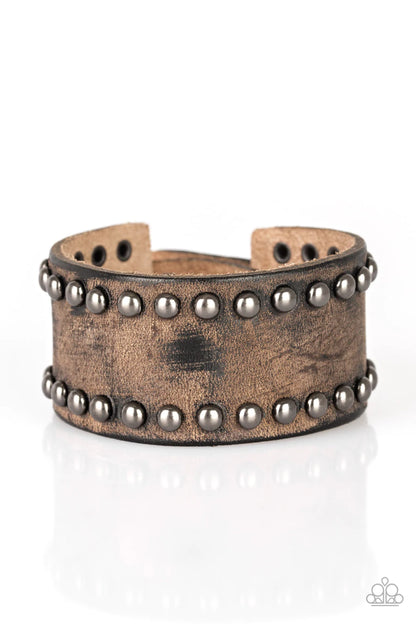 Cattle Drive - Brown Paparazzi Bracelet