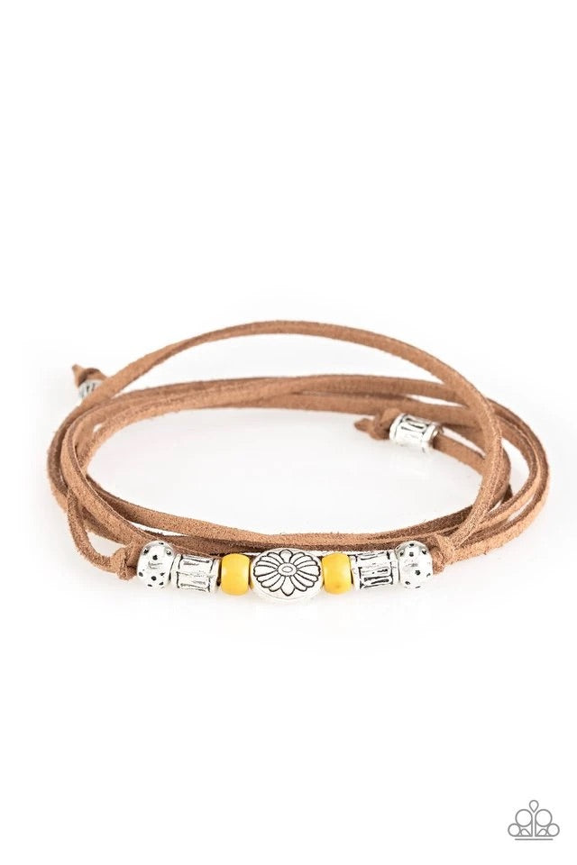 Clear A Path - Yellow Bracelet