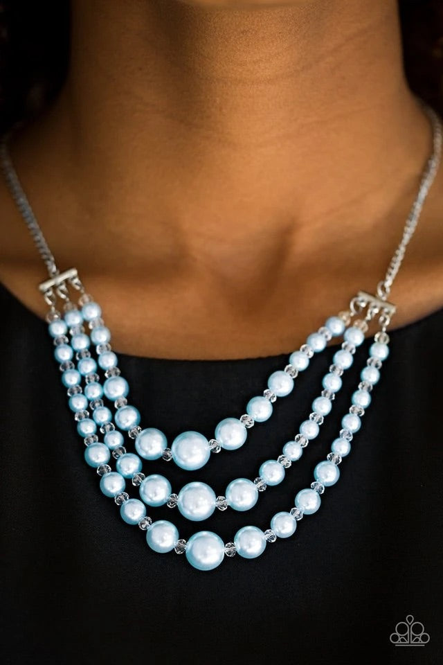 Spring Social - Blue Necklace