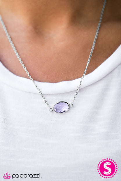 One In A Million - Purple Paparazzi Necklace