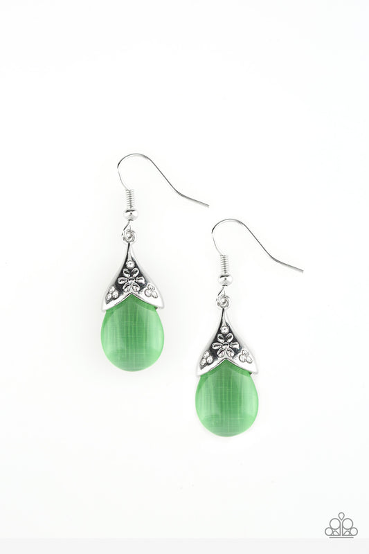 Spring Dew - Green Earring