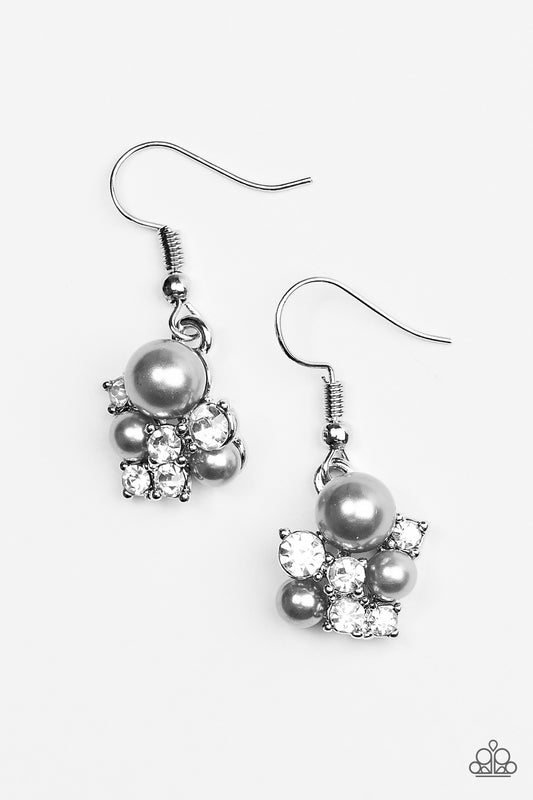 The Next Best Thing - Silver Paparazzi Earring